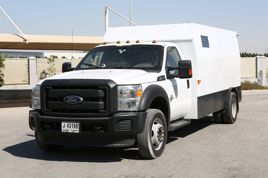 Armored Ford F550 CIT - Harrow Armored Vehicles